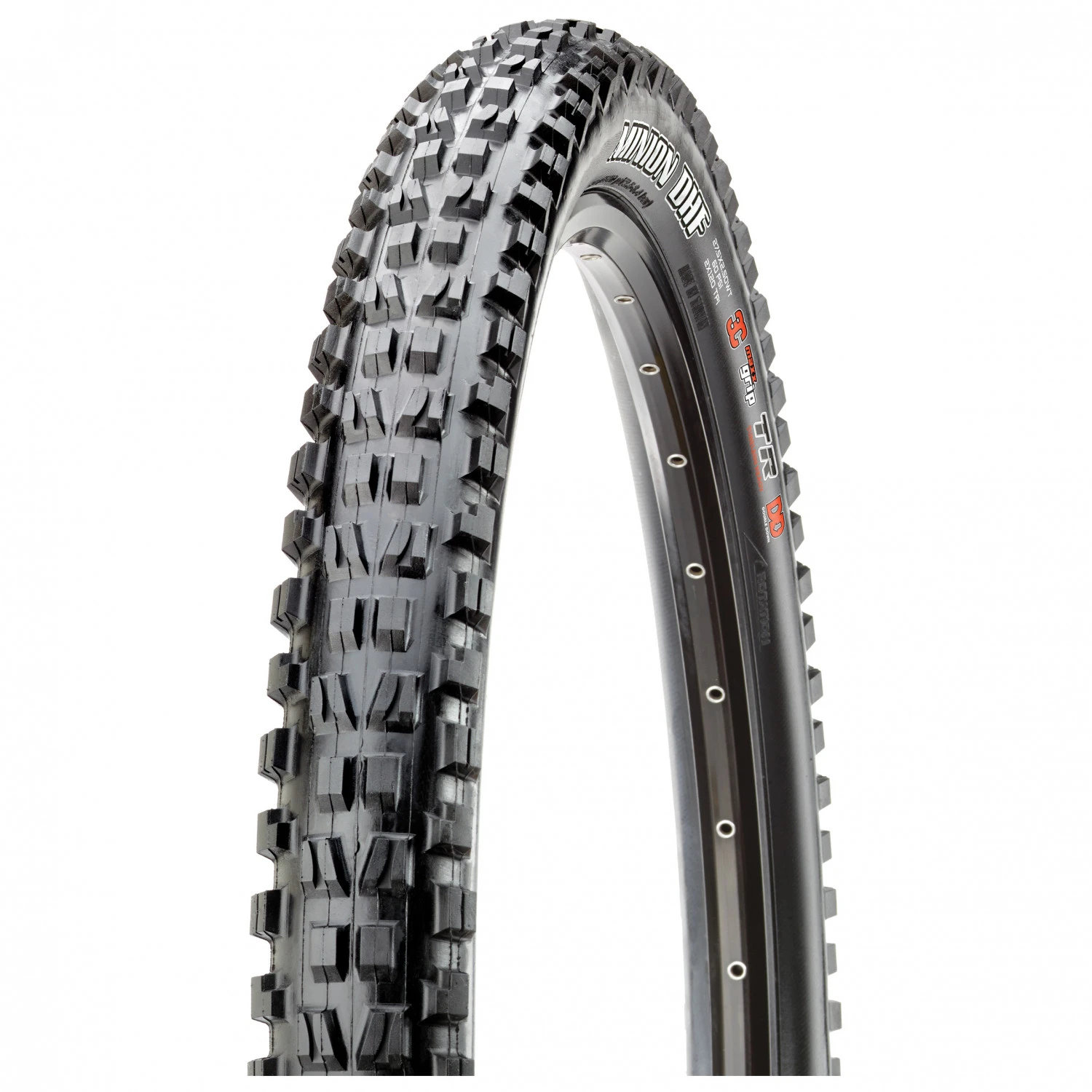 Maxxis - Minion DHF 27,5'' (63-584) WT 3C MaxxGrip DD TR - Pneu De Vélo 1 Maxxis - Minion DHF 27,5'' (63-584) WT 3C MaxxGrip DD TR - Pneu De Vélo