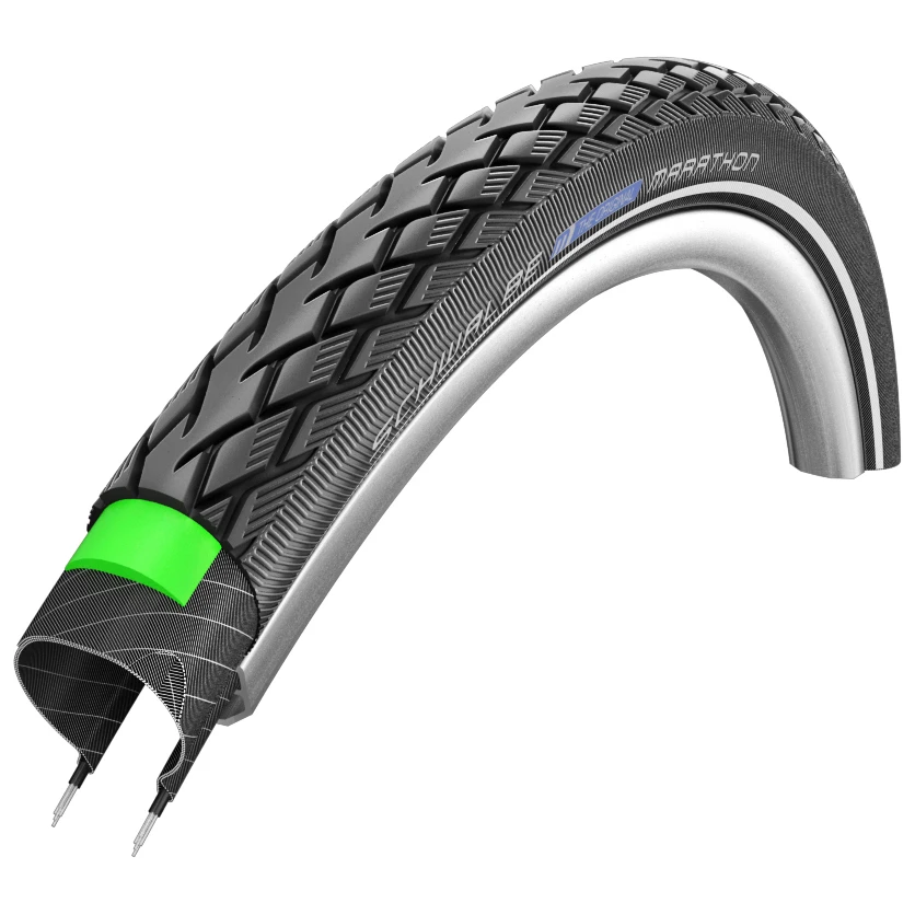 Schwalbe - Marathon Perf. 26'' (47-559) Greenguard Twinskin - Pneu De Vélo 1 Schwalbe - Marathon Perf. 26'' (47-559) Greenguard Twinskin - Pneu De Vélo