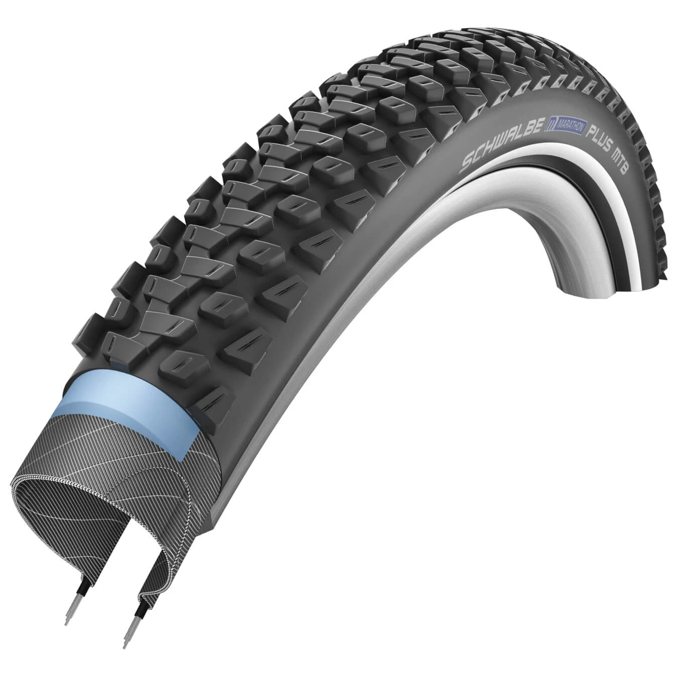 Schwalbe - Marathon Plus MTB Performance 650B 27,5'' DC SG - Pneu De Vélo 2 Schwalbe - Marathon Plus MTB Performance 650B 27,5'' DC SG - Pneu De Vélo – Image 2